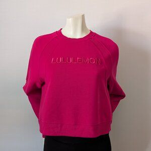 Lululemon - Pink "Scuba" Oversized Pullover Sweater - Size M/L